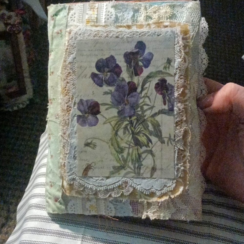 Lovely shades of spring pastels junk journal
